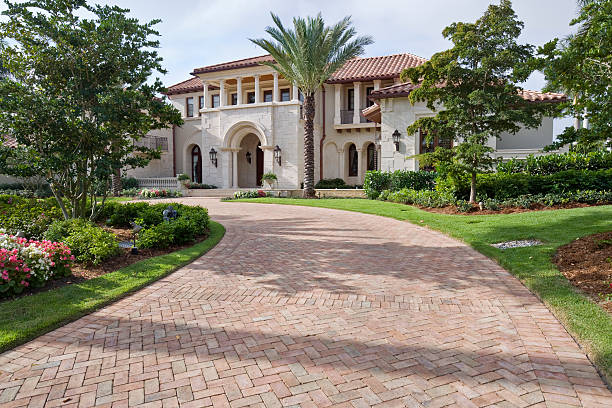 Permeable Paver Driveway in Pine Island Center, FL